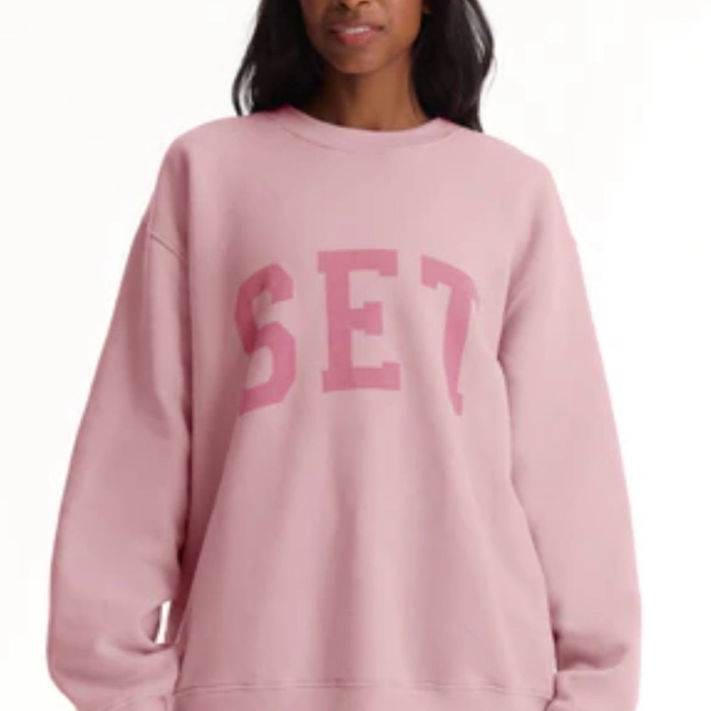 SET Active Blush Pink Hoodie